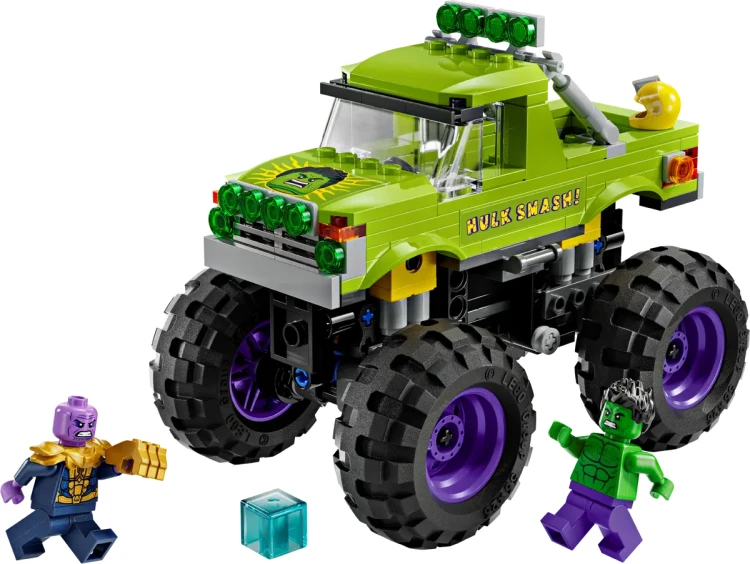 Klocki LEGO Marvel 76312 Monster truck Hulka kontra Thanos