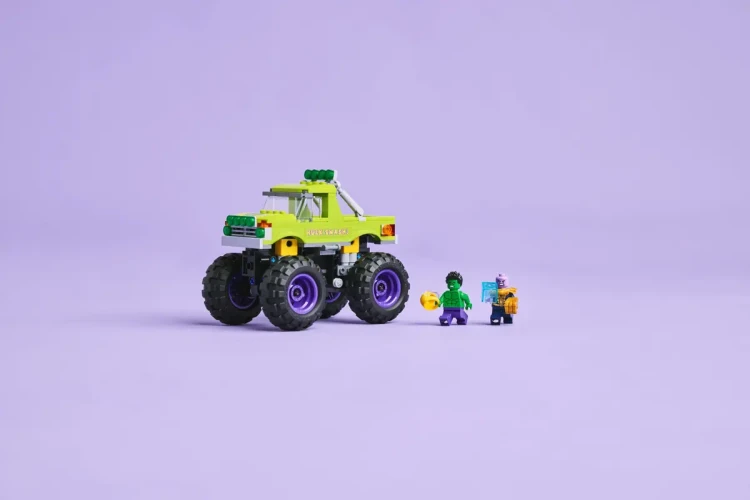 Klocki LEGO Marvel 76312 Monster truck Hulka kontra Thanos