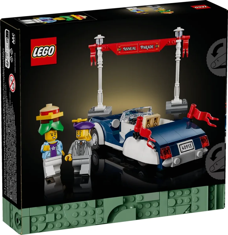 Klocki LEGO ICONS 40913 Zabytkowy samochód z parady