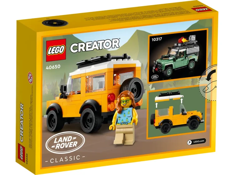 Klocki LEGO Creator 40650 Land Rover Classic Defender