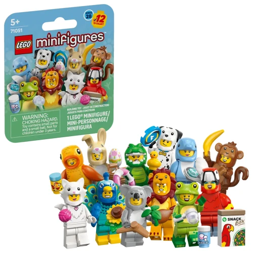 LEGO Minifigures 71051 – Seria 28 Zwierzęta Komplet 12 minifigurek
