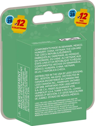 LEGO Minifigures 71051 – Seria 28 Zwierzęta Komplet 12 minifigurek