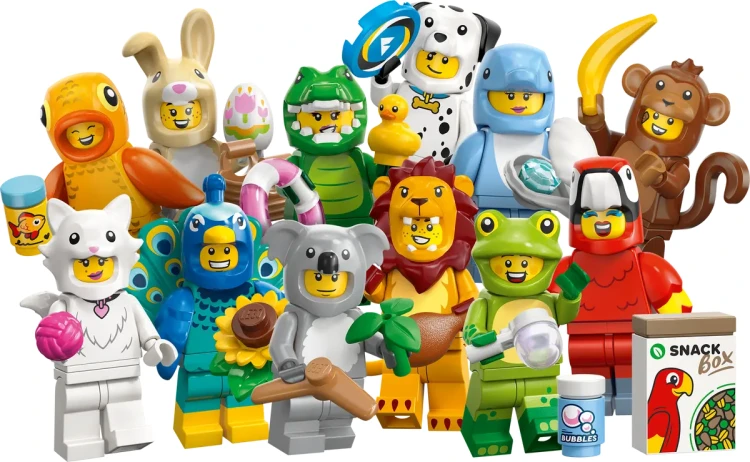 LEGO Minifigures 71051 – Seria 28 Zwierzęta Komplet 12 minifigurek