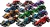 LEGO Minifigures 71049 – Bolidy wyścigowe – komplet 12 sztuk