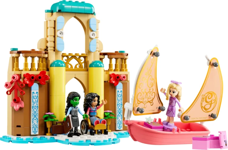Klocki LEGO Wicked 75681 Glinda, Elphaba i Nessarose na Shiz University