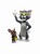 Figurka Tom – Tom & Jerry – Kolekcjonerska Figurka z Kreskówki 20 cm