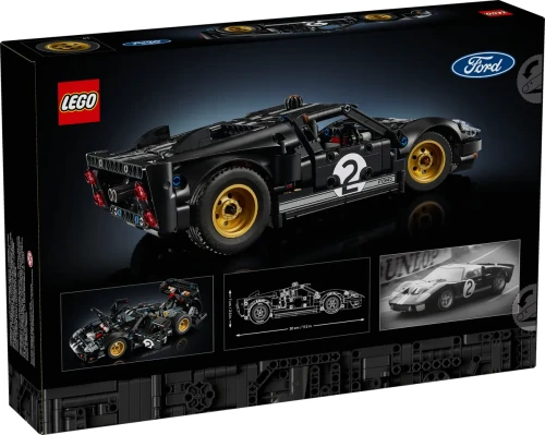 Klocki LEGO Technic 42223 Samochód wyścigowy 1966 Ford GT40 MKII