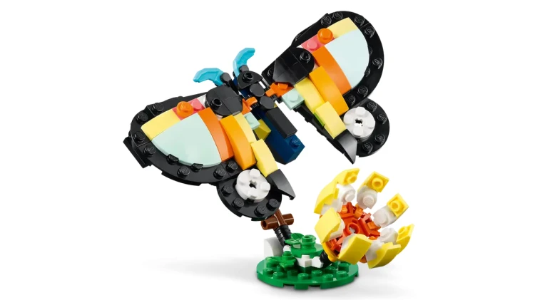 Klocki LEGO Creator 3 w 1 31173 Dzikie zwierzęta: Tropikalny tukan