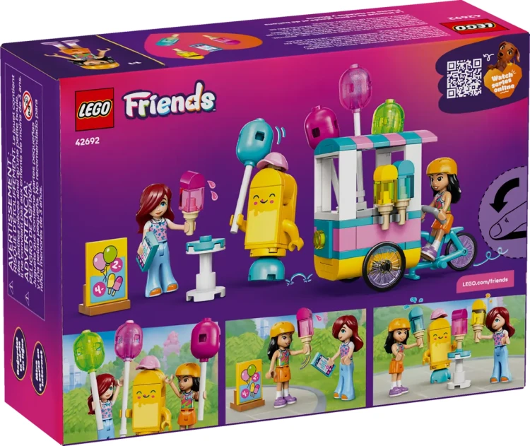 Klocki LEGO Friends 42692 Stoisko z lodami i balonami