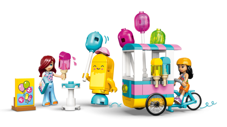 Klocki LEGO Friends 42692 Stoisko z lodami i balonami