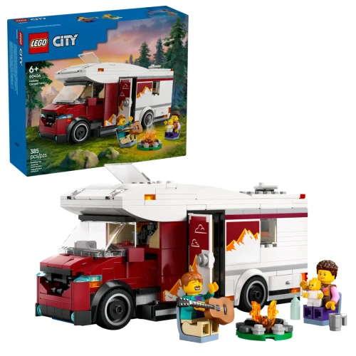 Klocki LEGO City 60454 Wakacyjny kamper pełen przygód