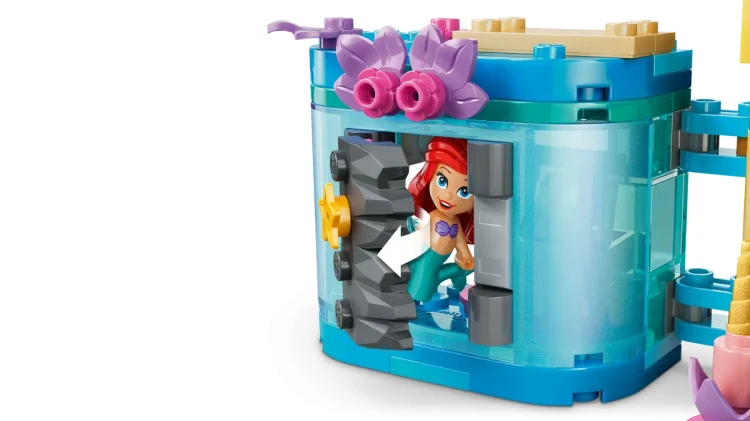 Klocki LEGO Disney 43285 Magiczny minipałac Arielki