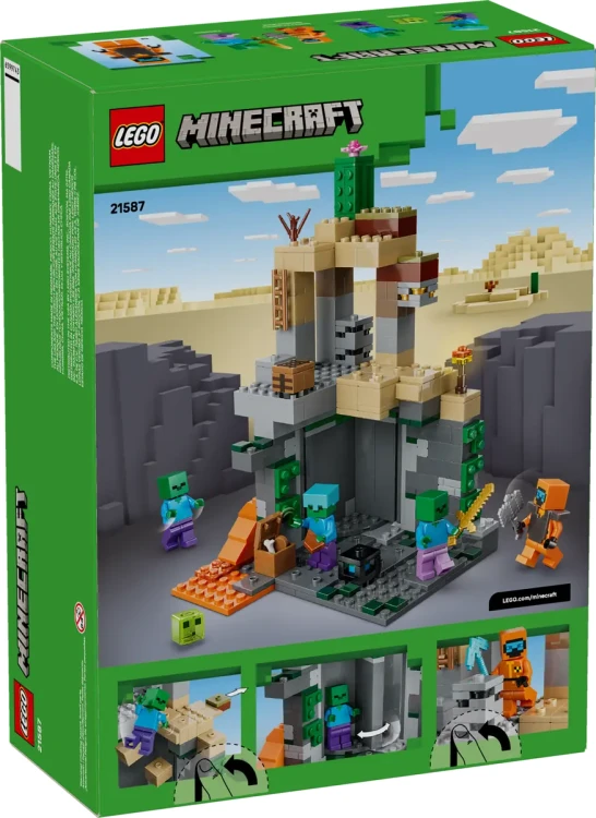 Klocki LEGO Minecraft 21587 Loch zombie