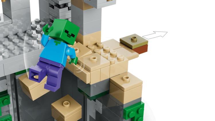 Klocki LEGO Minecraft 21587 Loch zombie