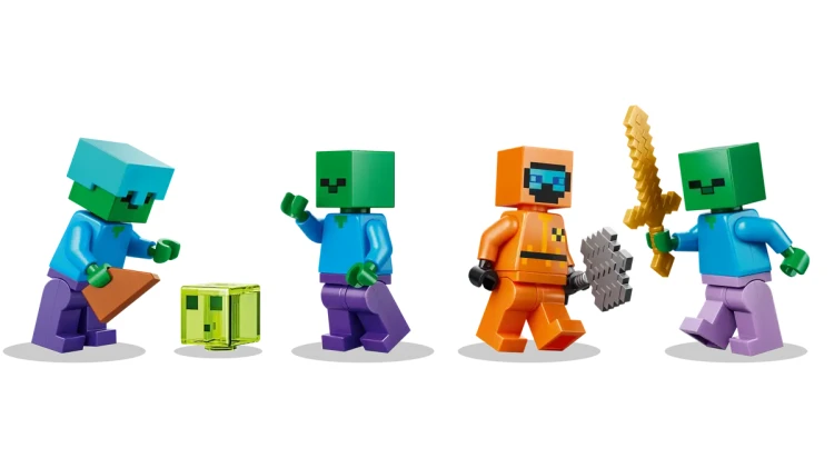 Klocki LEGO Minecraft 21587 Loch zombie