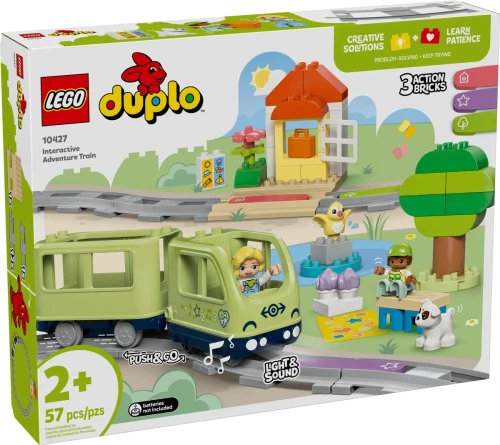 Klocki LEGO DUPLO  10427 Przygoda z interaktywnym pociągiem