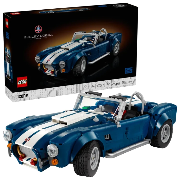 Klocki LEGO Icons 10357 Shelby Cobra 427 S/C