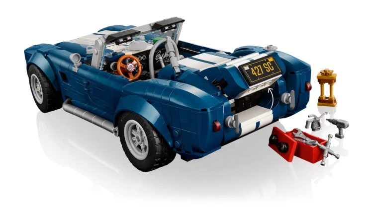 Klocki LEGO Icons 10357 Shelby Cobra 427 S/C