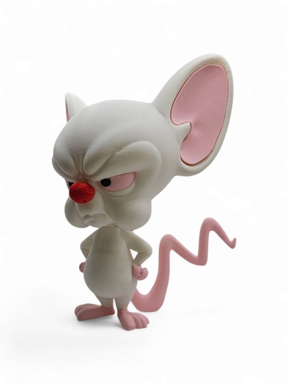 Figurka Mózg – Pinky i Mózg – Kolekcjonerska Figurka z Kreskówki 20 cm