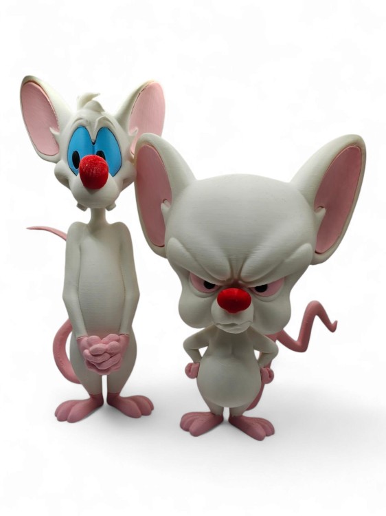 Figurka Mózg – Pinky i Mózg – Kolekcjonerska Figurka z Kreskówki 20 cm