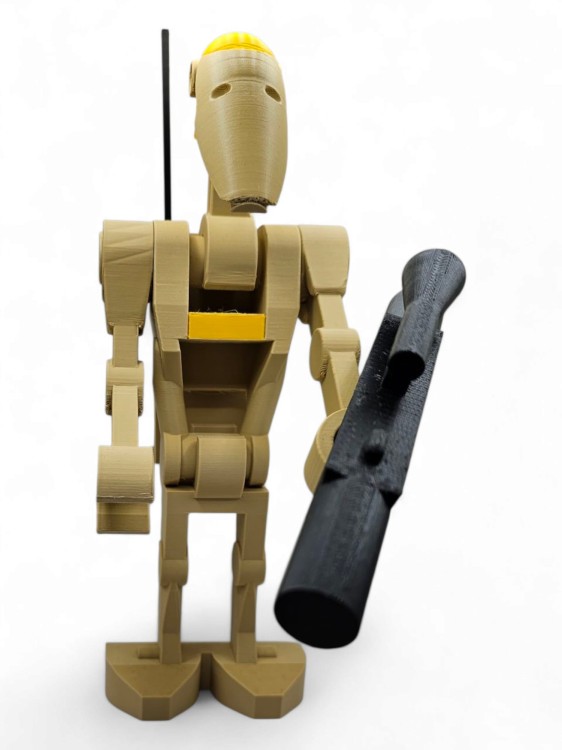 Figurka Commander Battle Droid B1 – Figurka Klockowa – Kolekcjonerska 22 cm