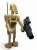 Figurka Commander Battle Droid B1 – Figurka Klockowa – Kolekcjonerska 22 cm