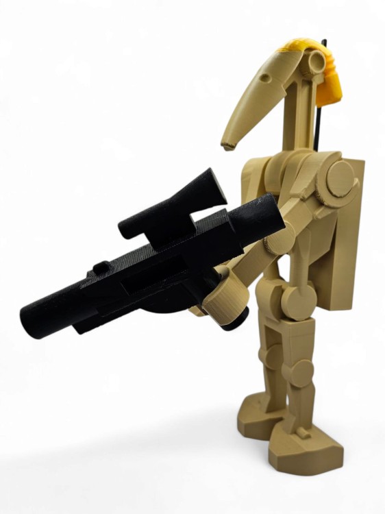 Figurka Commander Battle Droid B1 – Figurka Klockowa – Kolekcjonerska 22 cm