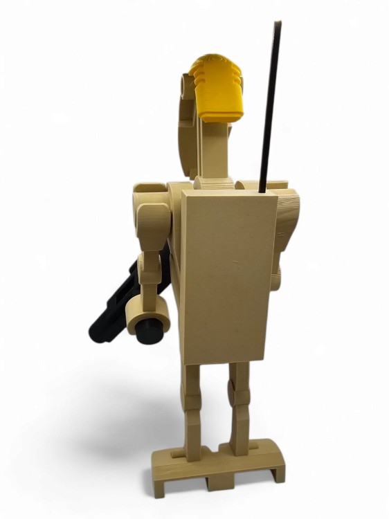 Figurka Commander Battle Droid B1 – Figurka Klockowa – Kolekcjonerska 22 cm
