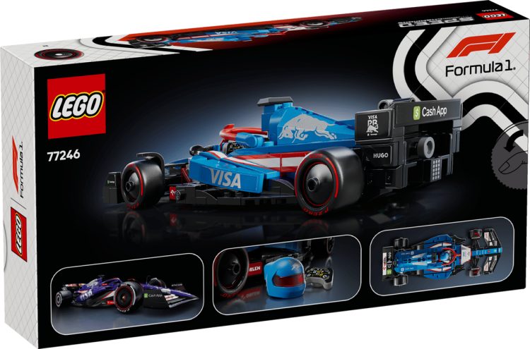 Klocki LEGO Speed Champions 77246 Bolid F1® Visa Cash App RB VCARB 01