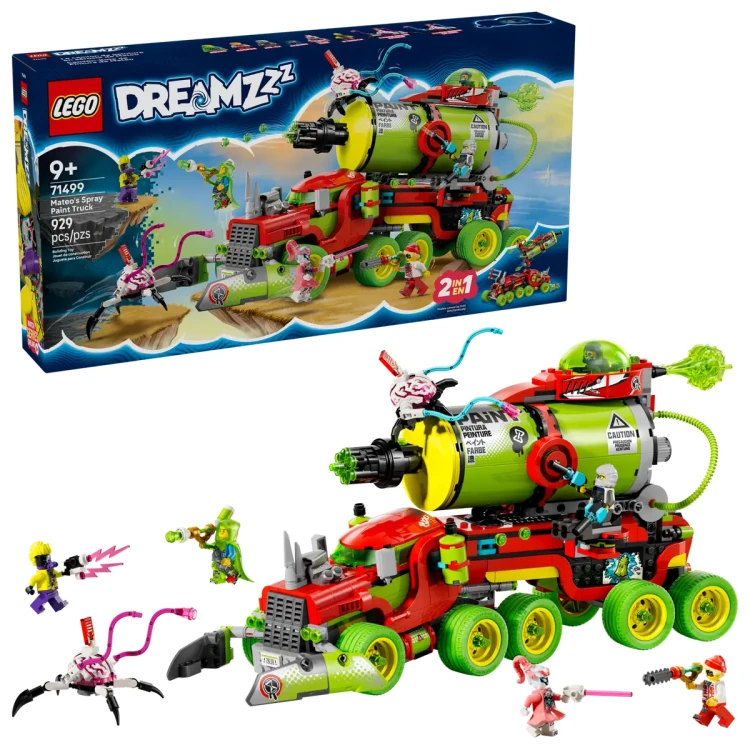 Klocki LEGO DREAMZzz 71499 Sprayowa ciężarówka Mateo