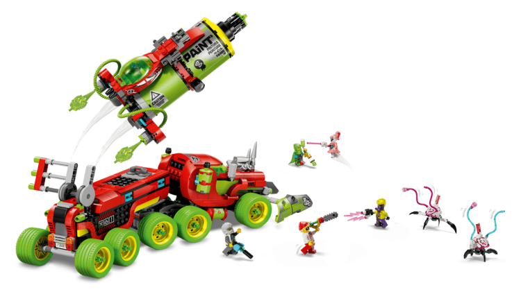 Klocki LEGO DREAMZzz 71499 Sprayowa ciężarówka Mateo