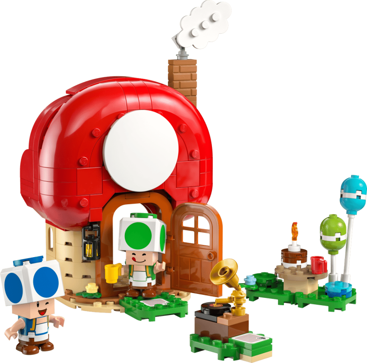Klocki LEGO Super Mario 72041 Toad i domówka