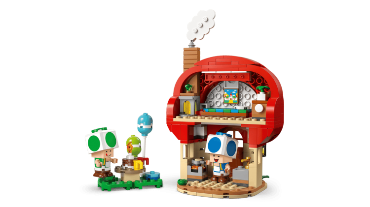 Klocki LEGO Super Mario 72041 Toad i domówka