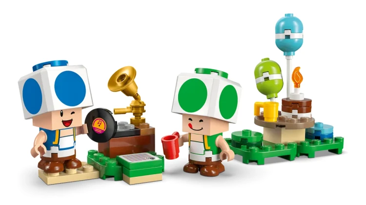 Klocki LEGO Super Mario 72041 Toad i domówka