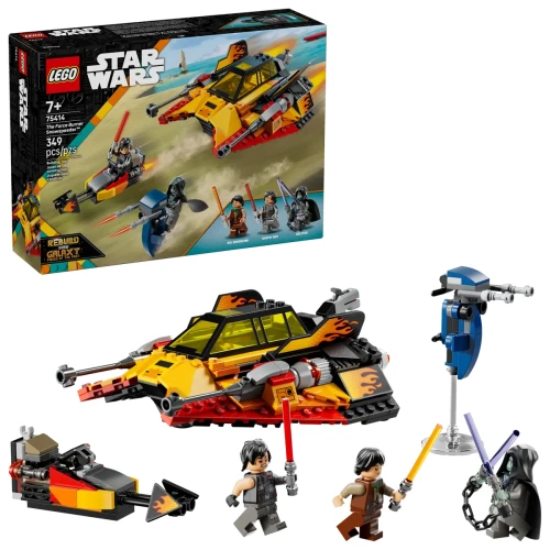 Klocki LEGO Star Wars 75414 Płomienny śmigacz śnieżny