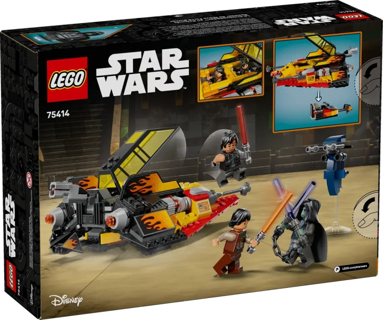 Klocki LEGO Star Wars 75414 Płomienny śmigacz śnieżny