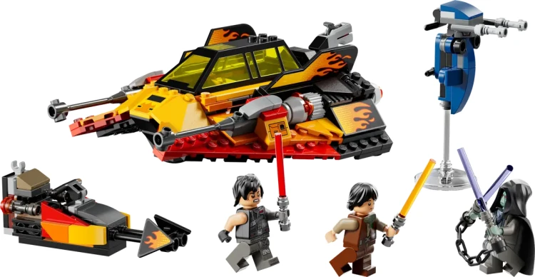 Klocki LEGO Star Wars 75414 Płomienny śmigacz śnieżny