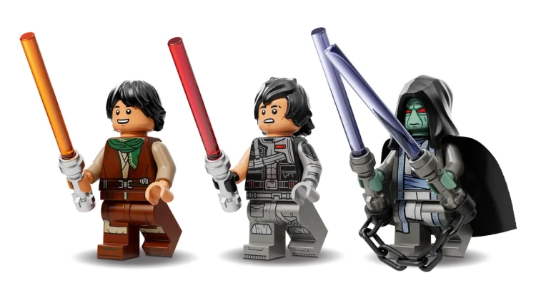 Klocki LEGO Star Wars 75414 Płomienny śmigacz śnieżny