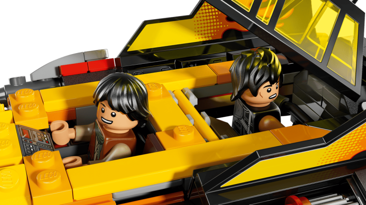 Klocki LEGO Star Wars 75414 Płomienny śmigacz śnieżny
