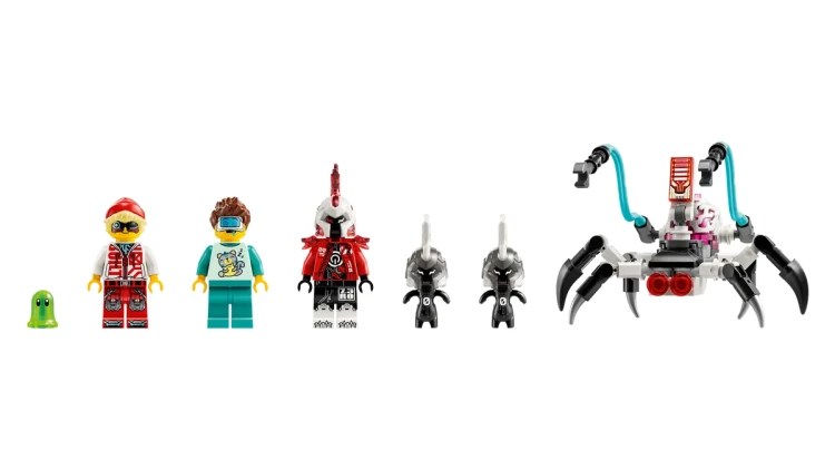 Klocki LEGO DREAMZzz 71497 Tygrysi mech Coopera i hot rod Zero