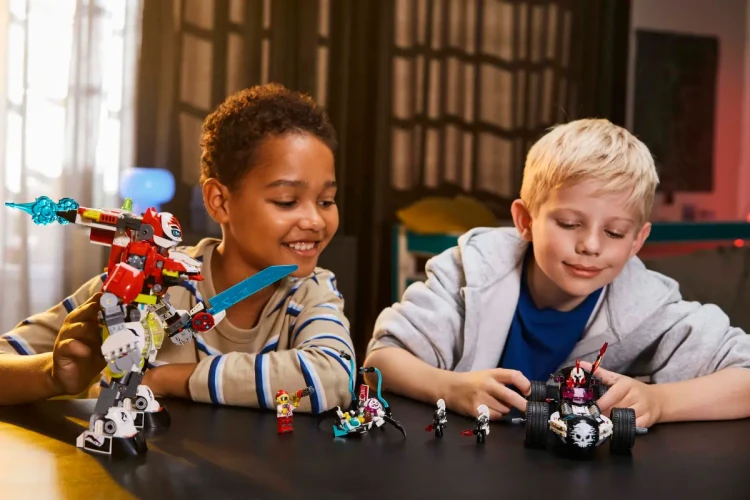 Klocki LEGO DREAMZzz 71497 Tygrysi mech Coopera i hot rod Zero