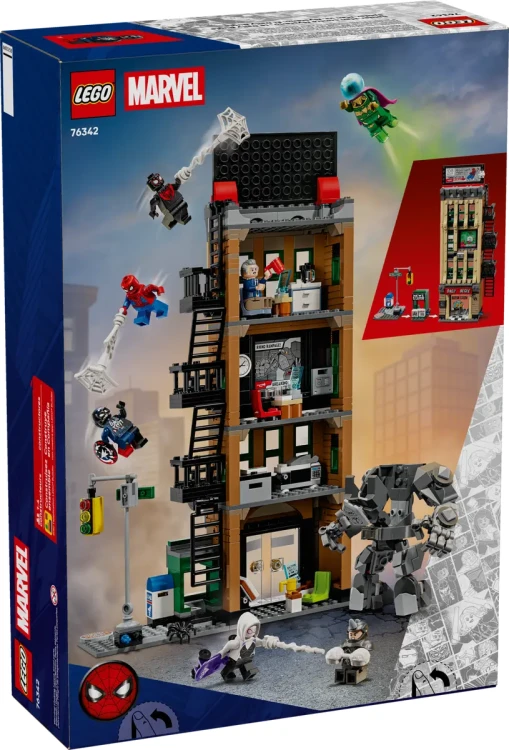 Klocki LEGO Marvel 76342 Spider-Man kontra Mysterio: Daily Bugle
