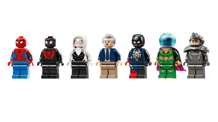 Klocki LEGO Marvel 76342 Spider-Man kontra Mysterio: Daily Bugle