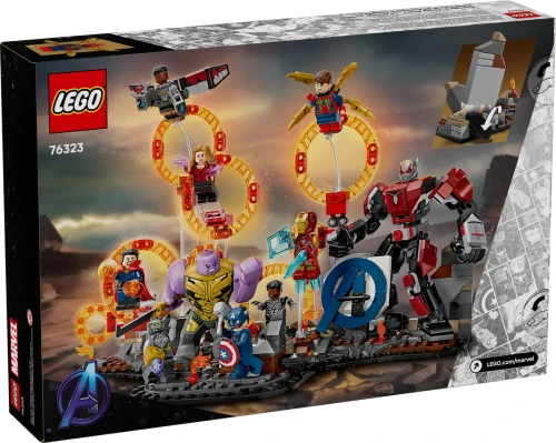 Klocki LEGO Marvel 76323 Avengers: Koniec gry — ostateczna bitwa