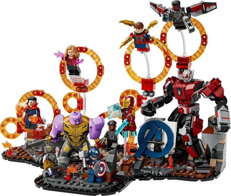 Klocki LEGO Marvel 76323 Avengers: Koniec gry — ostateczna bitwa
