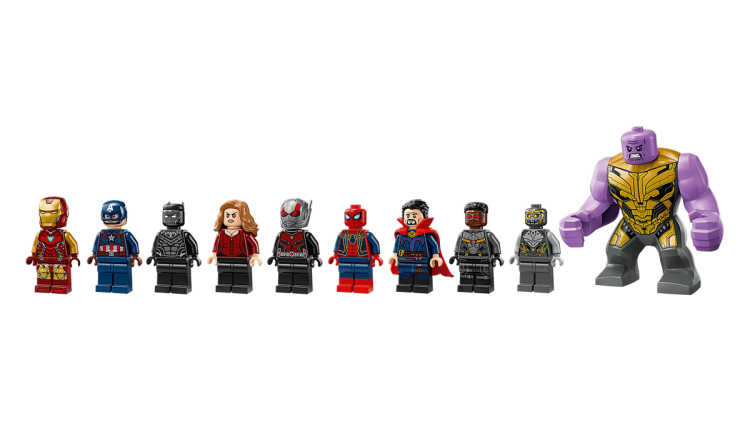 Klocki LEGO Marvel 76323 Avengers: Koniec gry — ostateczna bitwa