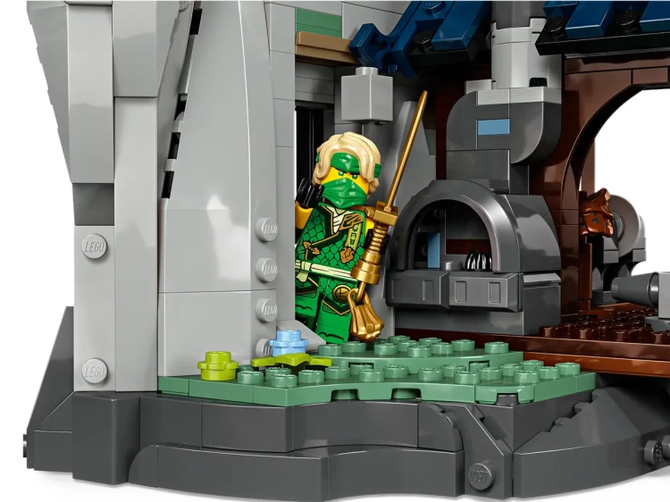 Klocki LEGO NINJAGO 71814 Turniejowe miasto ze świątynią