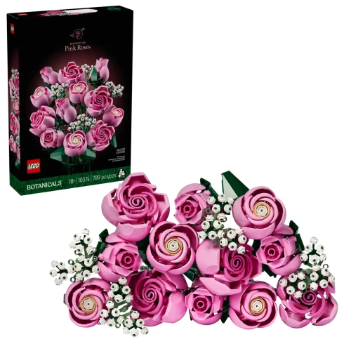 Klocki LEGO Botanical 10374 Bukiet różowych róż