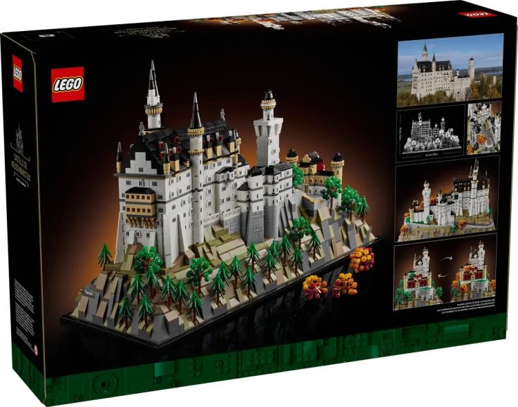 Klocki LEGO Architecture 21063 Zamek Neuschwanstein