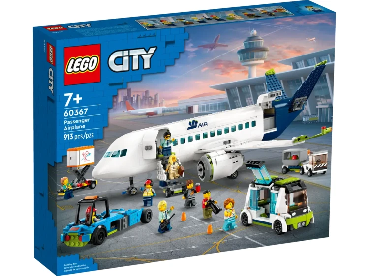 Klocki LEGO City 60367 Samolot pasażerski